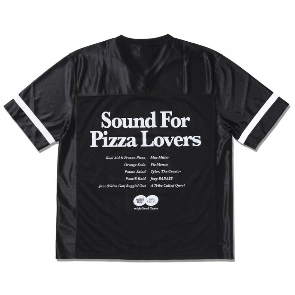 (NWOT) BASE CREAM x PPRN ‘KUKA’ Korea Unisex Football Jersey (Black) - Picture 5 of 16